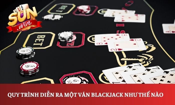 Cách chơi Blackjack Sunwin dễ hiểu từ A-Z cho người mới 2 Quy trình diễn ra một ván Blackjack như thế nào