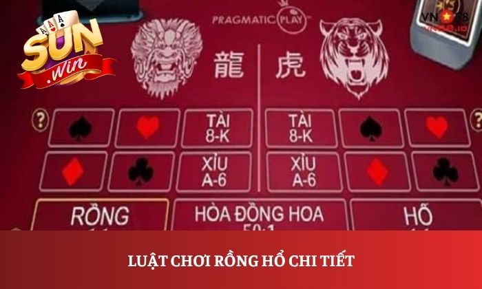 Luật chơi Rồng Hổ Sunwin chi tiết và các cửa cược phổ biến 2 Luật chơi rồng hổ chi tiết