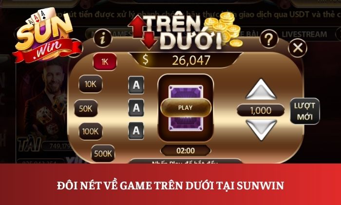 Đôi nét về game Trên Dưới tại Sunwin